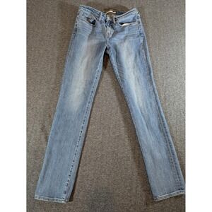 LEVI'S Womens 712 Slim Jeans W30 L34  Blue Cotton